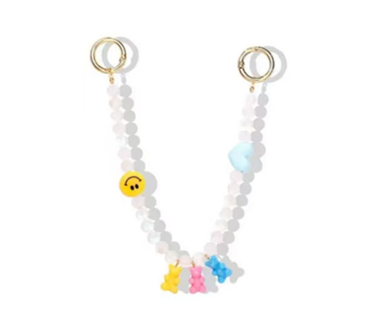 Chain Charm With Bear