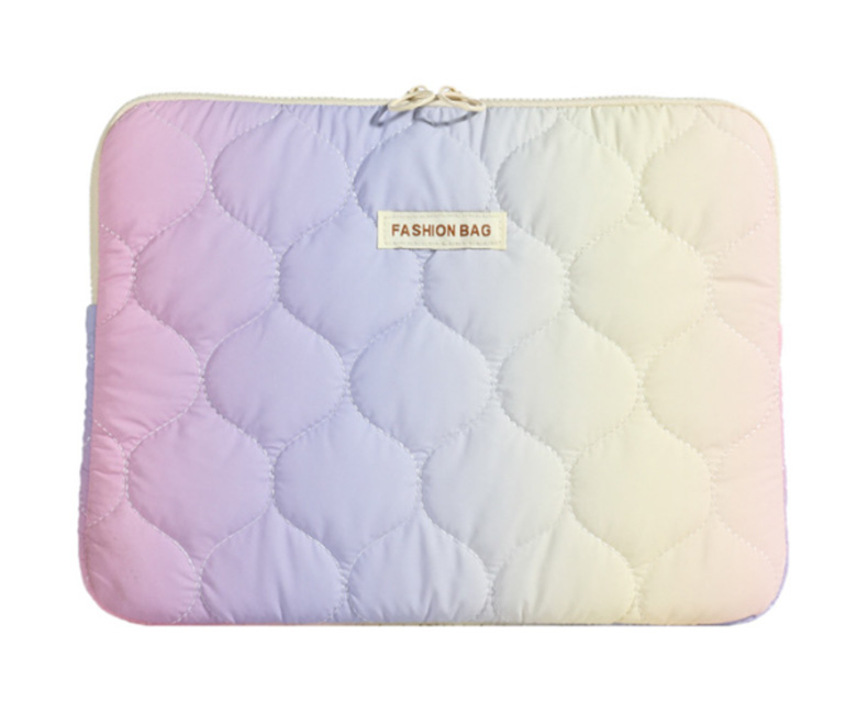 Colorful Puffy Laptop Case Sleeve
