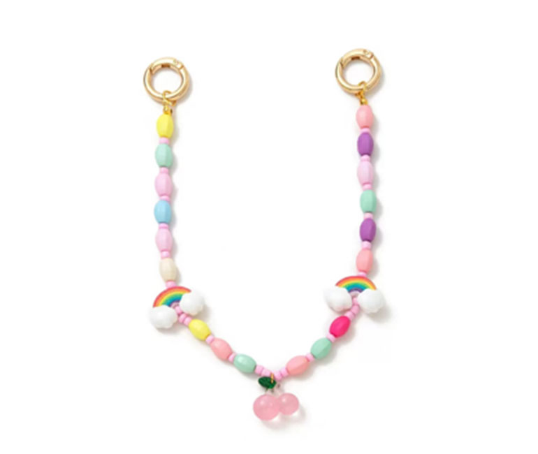 Cute Chain Charms With Rainbow