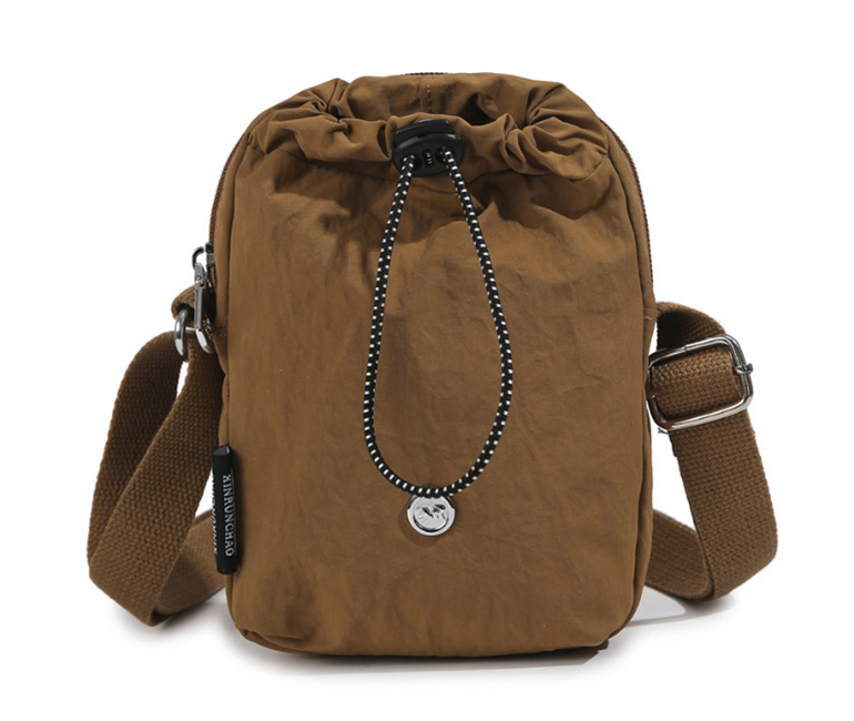 Drawstring Phone Crossbody Bag