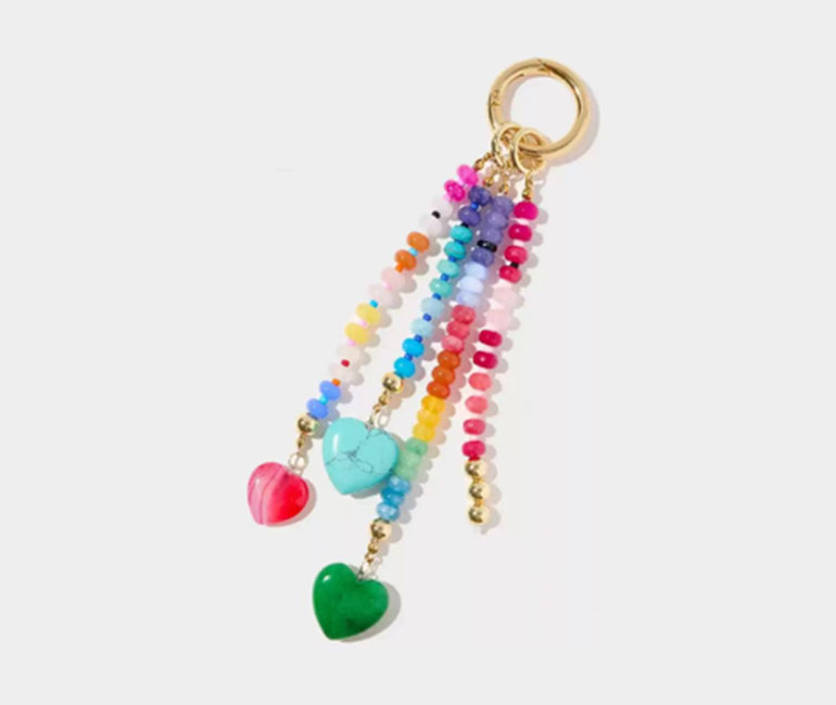 Heart Keychains Bag Chain Charms