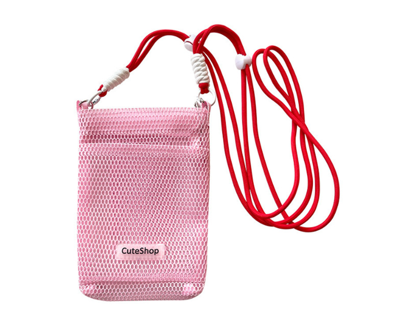 Mesh Crossbody Bag Phone Crossbody